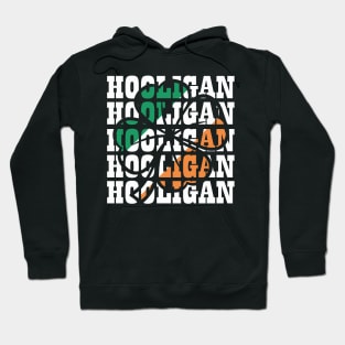 Irish Hooligan Lucky Shamrock St Patrick's Day Gift Hoodie